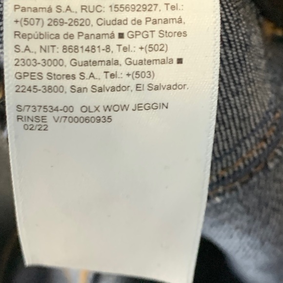 Old Navy Women 4 Jeans Dark Wash Denim Pants Skinny Jegging Mid Rise Pull On - Picture 7 of 7